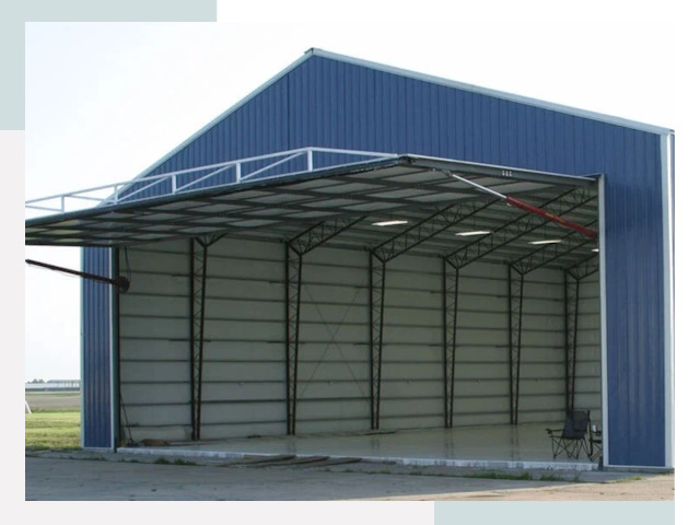 Прямо стенные ангары в Ачинске