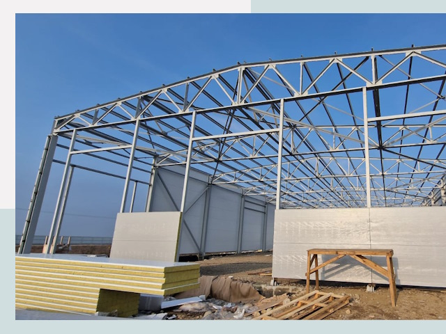 Утепленные ангары в Ачинск от 608 руб. за м²