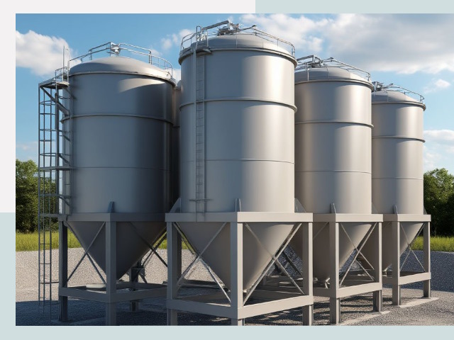 Металлические силосы от СтальСтрой-Чнс по цене 608 руб.