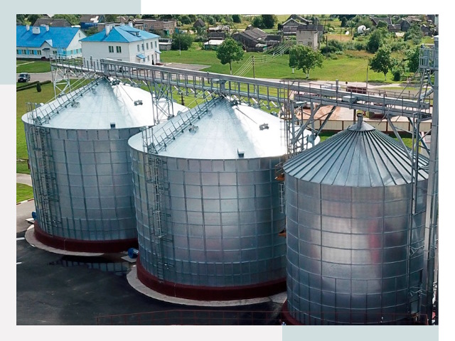 Металлические силосы в Ачинске