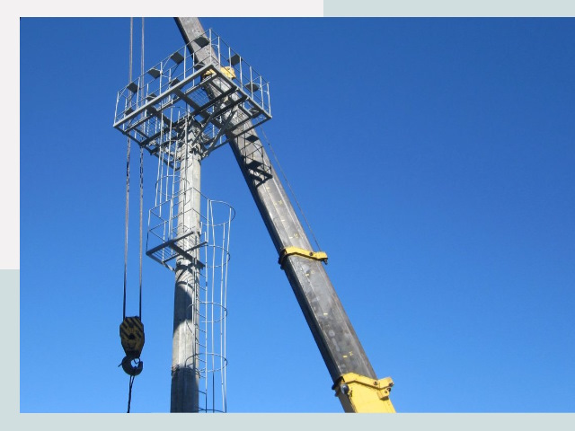 Монтаж осветительных мачт в Ачинск от 608 руб.