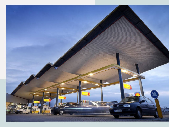 Навесы для АЗС в Ачинск от 608 руб. - Защита и комфорт