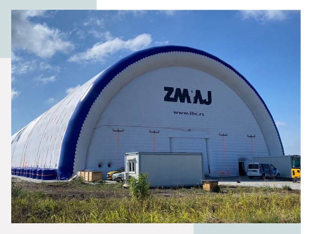 Брендирование ангаров в Ачинске