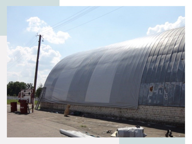 Ремонт ангаров в Ачинске